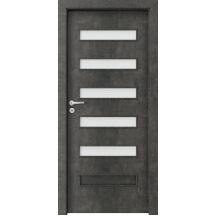 Porta FIT F.5 Betón Tmavý 